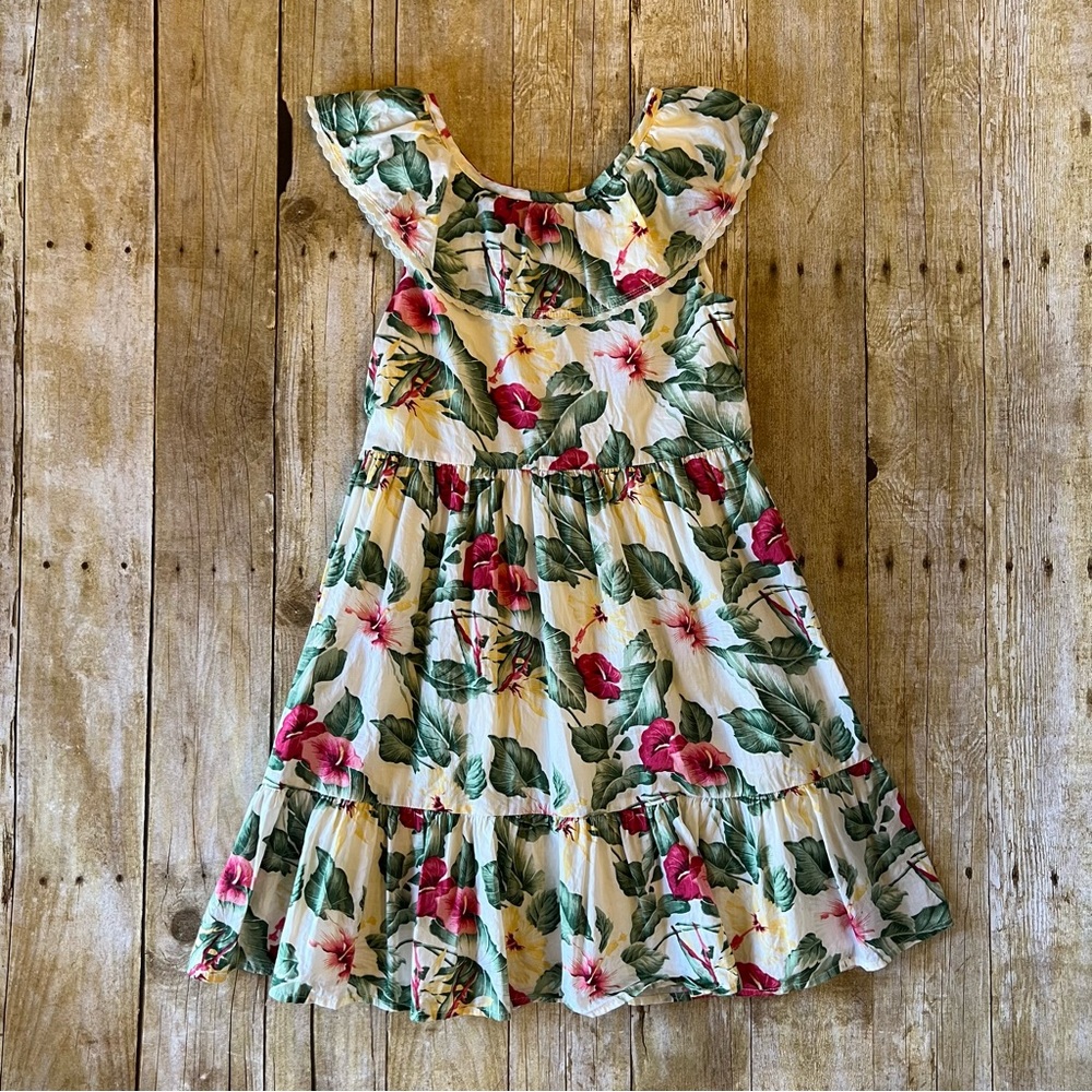 Janie and Jack Hawaiian Print Dress